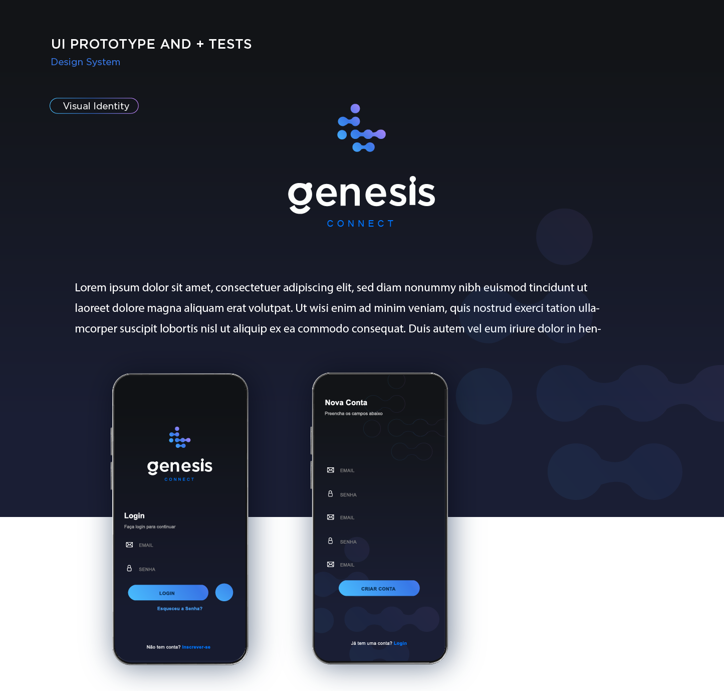 Genesis App - Product Design
